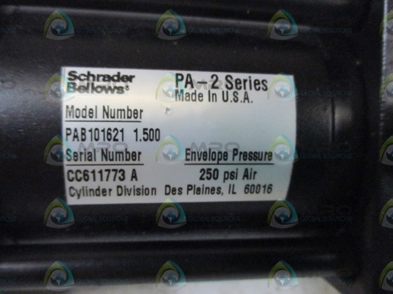 SCHRADER BELLOWS PAB101621 1.500 NSNP