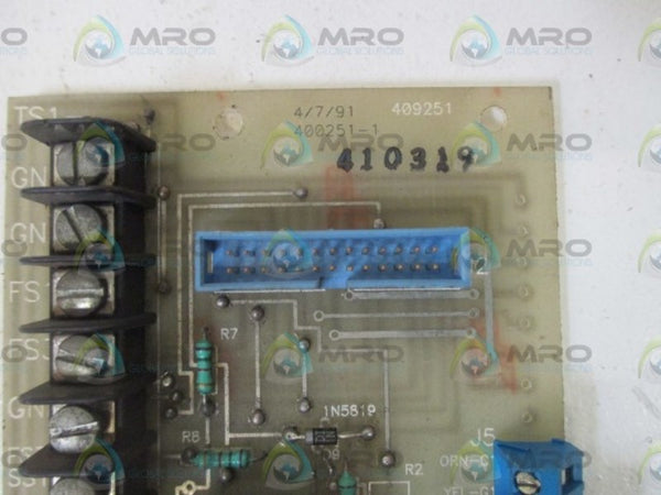 409251 CIRCUIT BOARD  UNMP