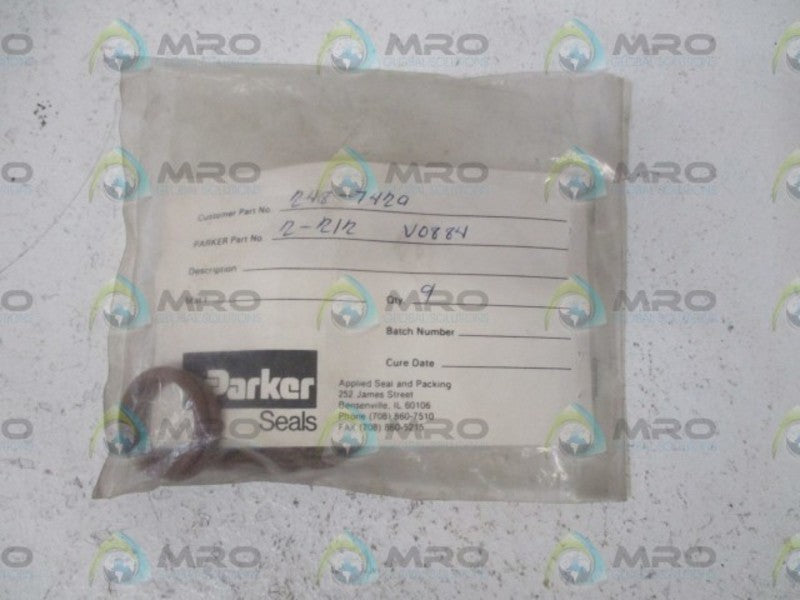 LOT OF 9 PARKER 248-7429 S NSMP
