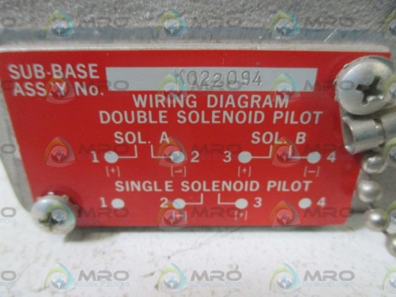 VALVE K022094 NSNP