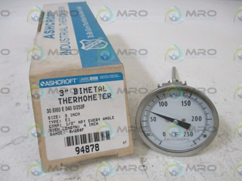 ASHCROFT 30EI60E040-0/250F NSMP