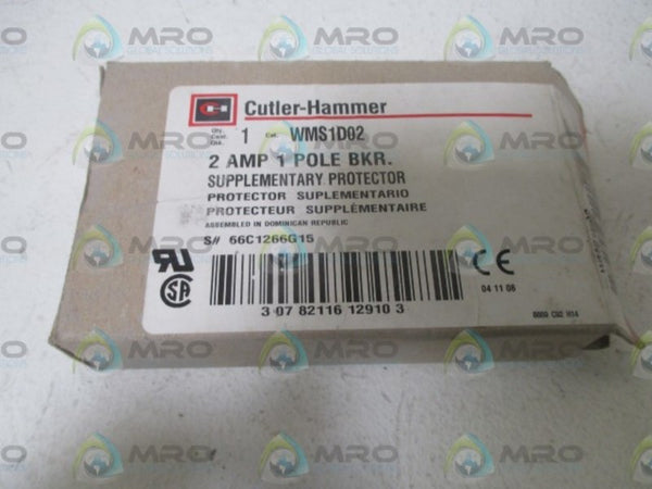 CUTLER HAMMER WMS1D02 CIRCUIT BREAKER NSMP