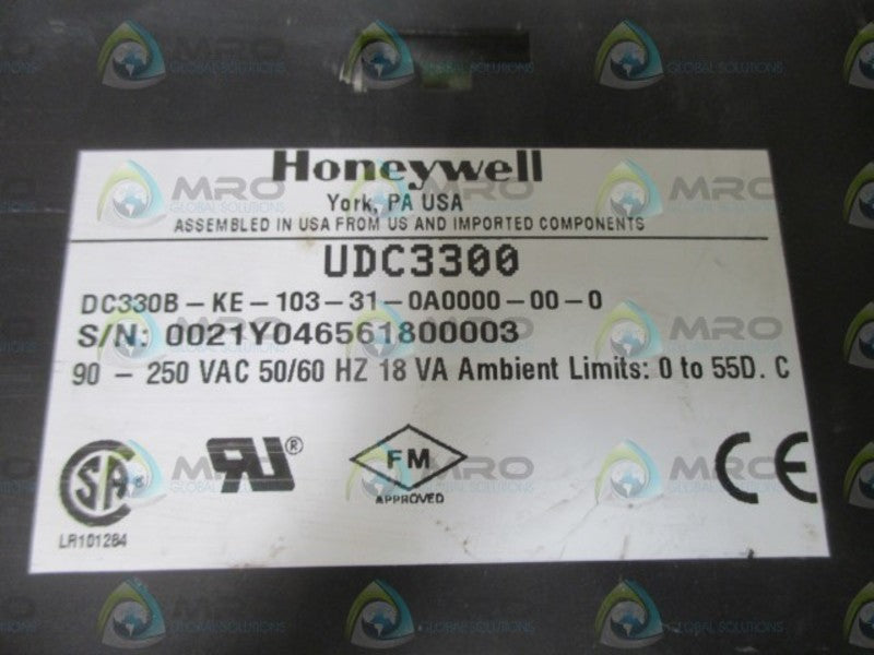 HONEYWELL DC330B-KE-103-31-0A0000-00-0 UNMP