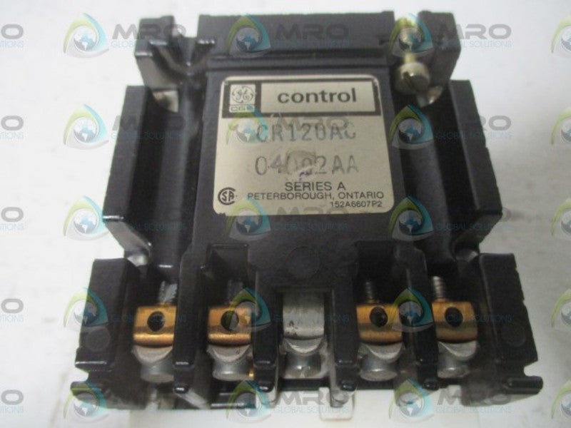 GENERAL ELECTRIC CR120AC 04002AA UNMP
