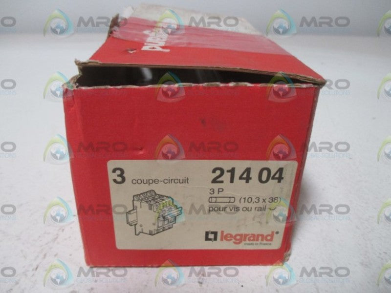 LOT OF 3 LEGRAND 21404 NSMP