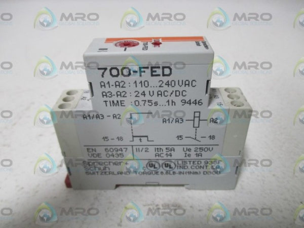 SPRECHER+SCHUH 700-FED CIRCUIT BREAKER  NSMP