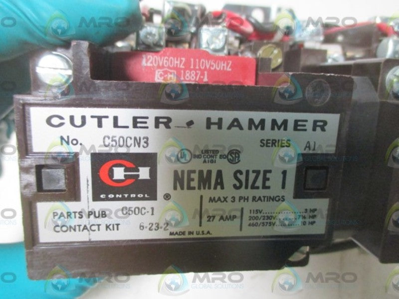CUTLER HAMMER C50CN3 (AS PICTURED) NSNP