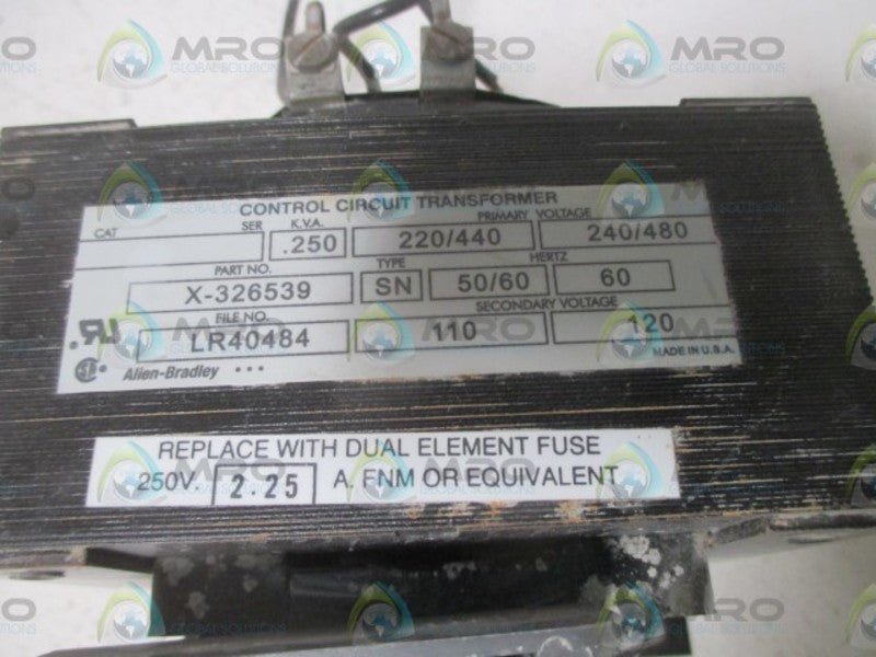 INDUSTRIAL SPARE PART X-326539  UNMP