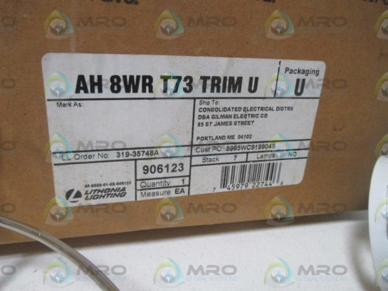 LITHONIA LIGHTING AH 8WR T73 NSMP