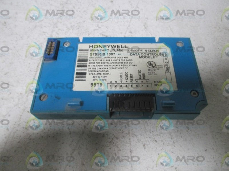 HONEYWELL S7810 B 1007 UNMP