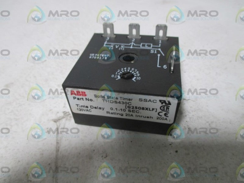 LOT OF 2 ABB THDS430C  0.1-10SEC. UNMP