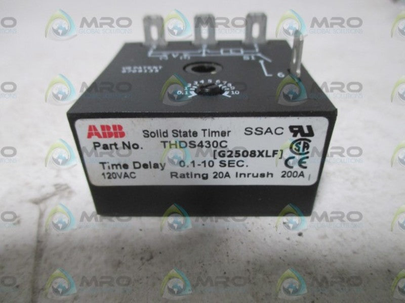 LOT OF 2 ABB THDS430C  0.1-10SEC. UNMP
