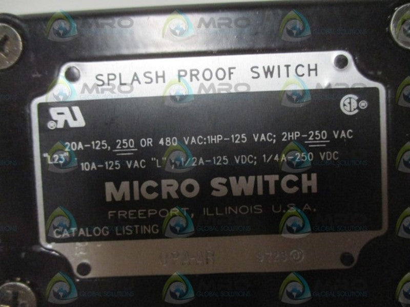 MICRO SWITCH OPA-AR NSNP