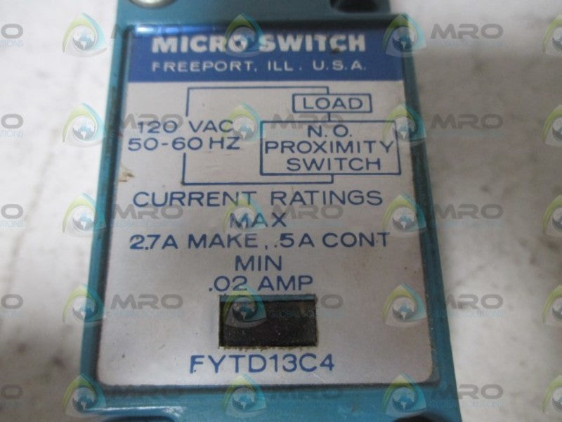 MICRO SWITCH FYTD13C4 NSNP