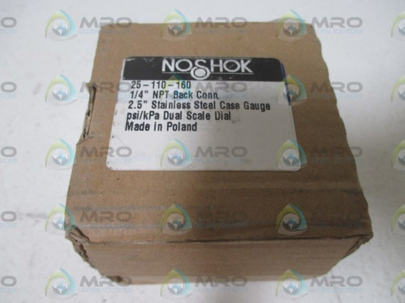 NOSHOK 25-110-160 0-160PSI  NSMP