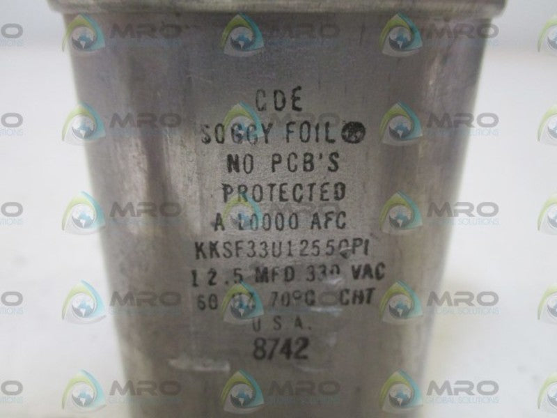 CAPACITOR KKSF33U1255QP1 UNMP
