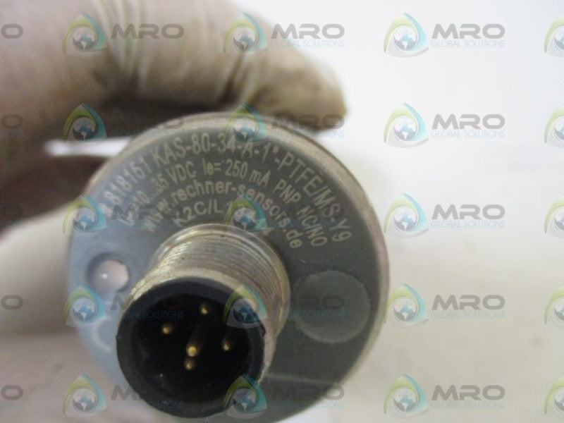 RECHER SENSOR KAS-80-34-A-1-PTFE/MS-Y9 NSNP