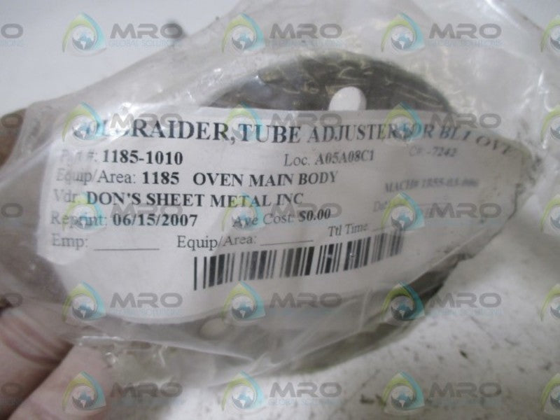 DON'S SHEET METAL 1185-1010 NSNP