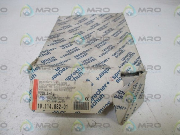 SPRECHER+SCHUH VUTM 4-4 DISCONNECT TERMINAL NSMP