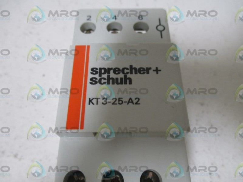 SPRECHER+SCHUH KT3-25-A2 UNMP