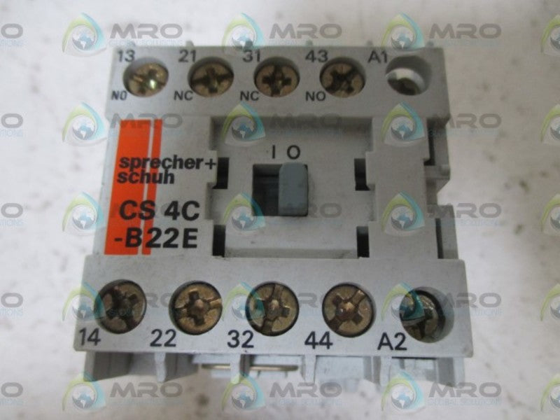 SPRECHER+SCHUH CS 4C-B22E  NSNP
