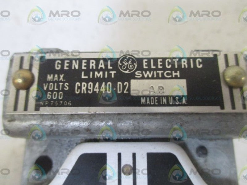 GENERAL ELECTRIC CR9440-D2AB NSNP