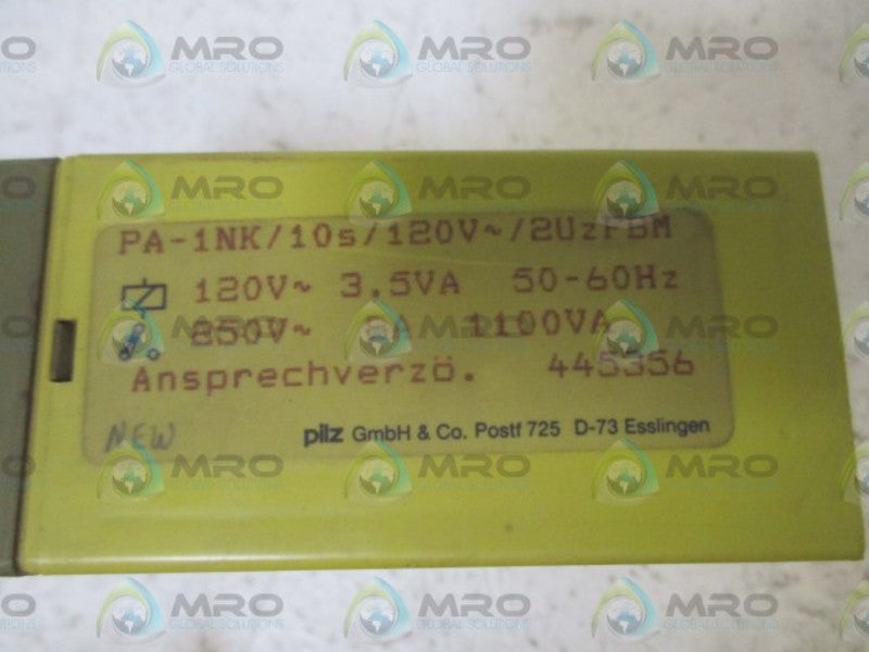 PILZ PA-1NK10S/120V/2UZFBM NSNP