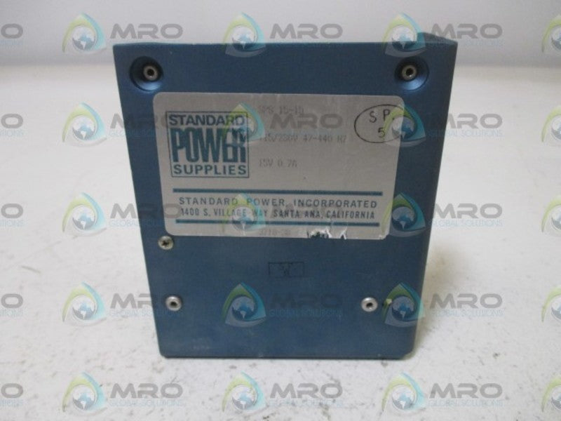 STANDARD POWER SPS15-15 NSNP