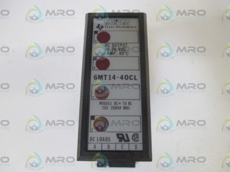 TEXAS INSTRUMENTS 6MT14-40CL 10-28VDC  NSMP