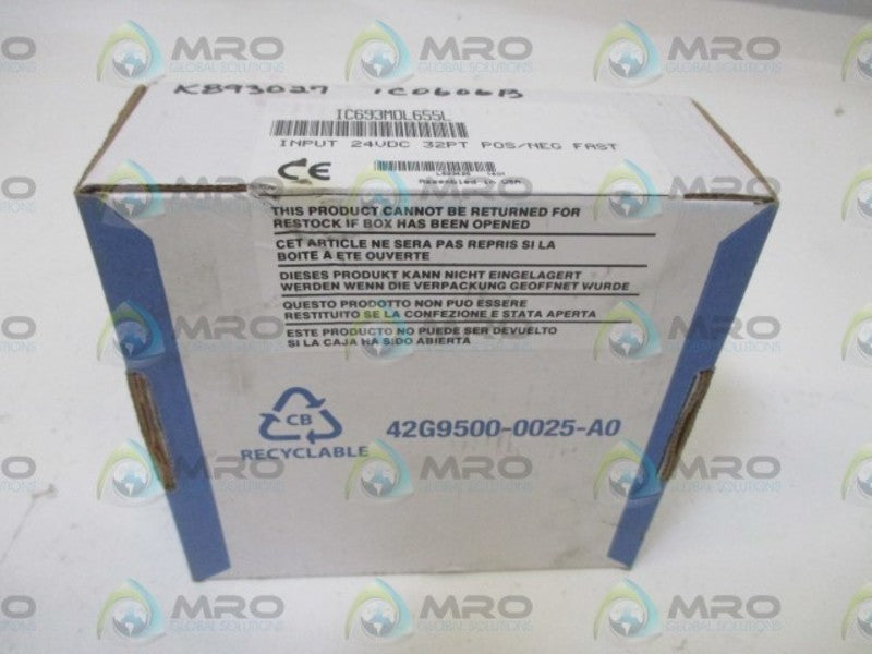 GENERAL ELECTRIC IC693MDL655L 24VDC NSFS