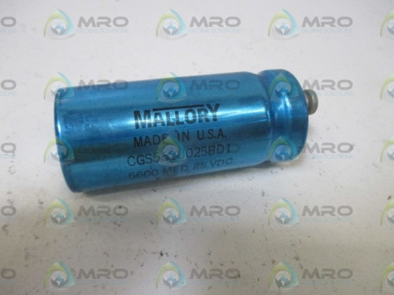 MALLORY CGS562U025BD1 CAPACITOR  NSMP