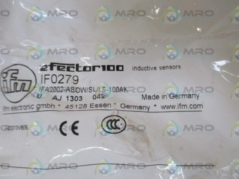 IFM EFECTOR IF0279 NSMP