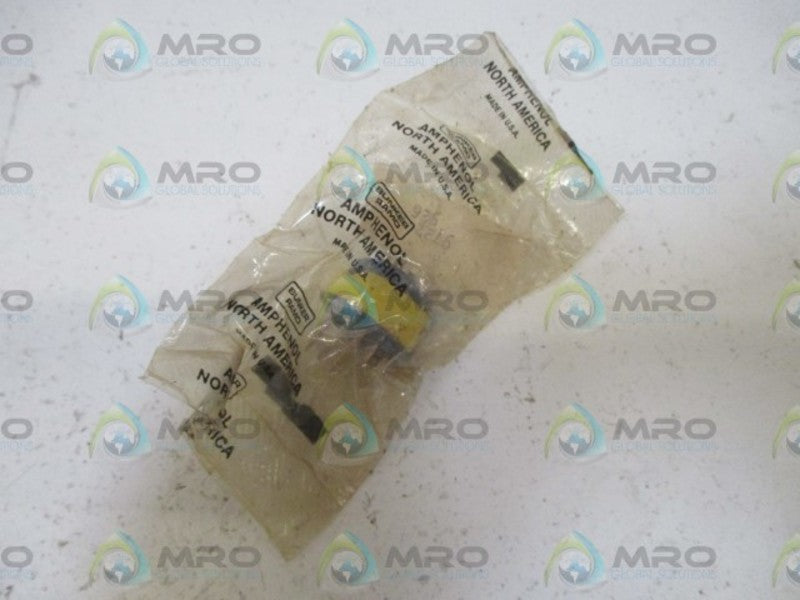 LOT OF 2 AMPHENOL 9722-14P NSMP