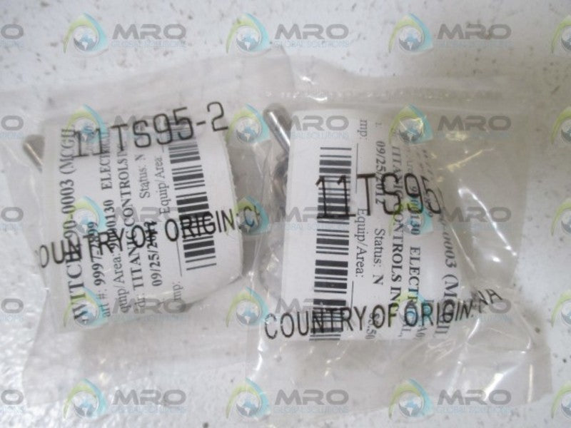 LOT OF 2 SWITCH  11TA95-2 NSMP