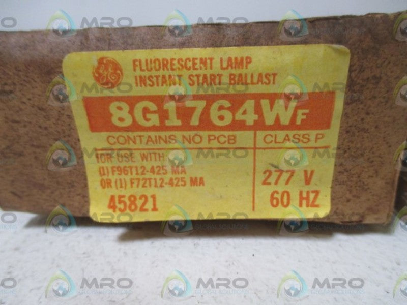 GENERAL ELECTRIC 8G1764W NSMP
