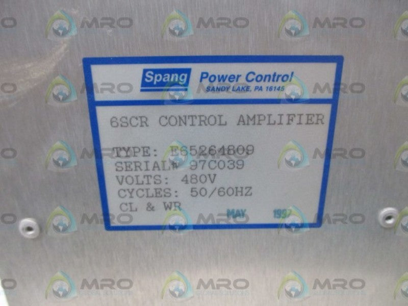 SPANG E65264809 6SCR UNMP