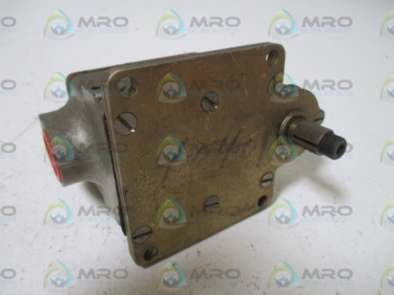 NATIONAL ACME CO. D200X-NP-B-R274 NEUTRAL POSITION SWITCH  UNMP