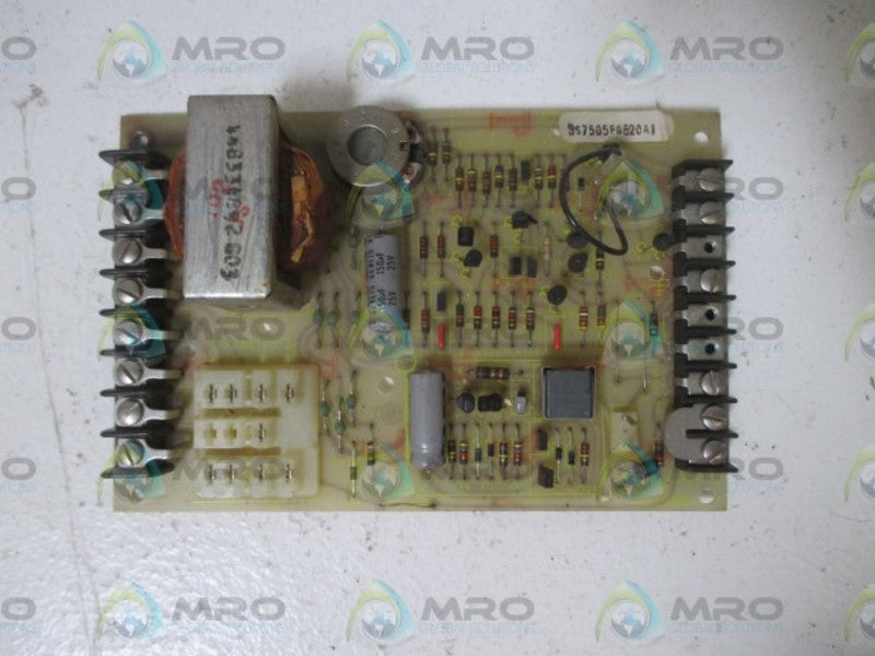 NOS 3S7505PG820A1 PHOTOELECTRIC CONTROL BOARD  UNMP