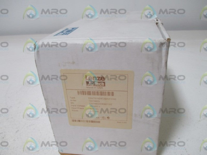 LENZE  ESV751N04TXBXX1H42 FREQUNECY INVERTER  NSMP