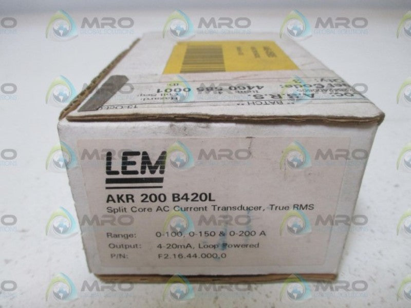 LEM AKR 200 B420L NSMP