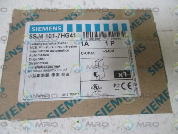 SIEMENS 5SJ4 101-7HG41 CIRCUIT BREAKER  NSMP