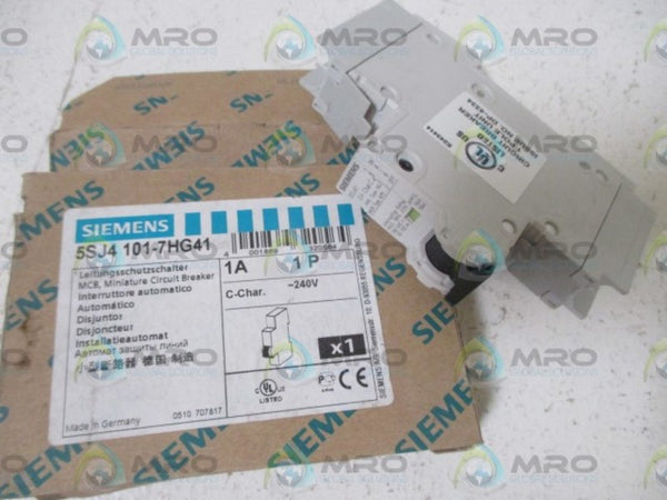 SIEMENS 5SJ4 101-7HG41 CIRCUIT BREAKER  NSMP
