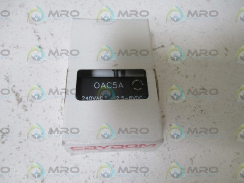 LOT OF 4 CRYDOM OAC5A I/O NSMP