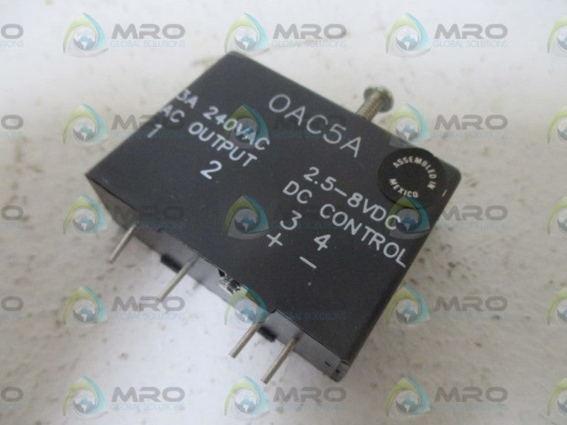 LOT OF 4 CRYDOM OAC5A I/O NSMP