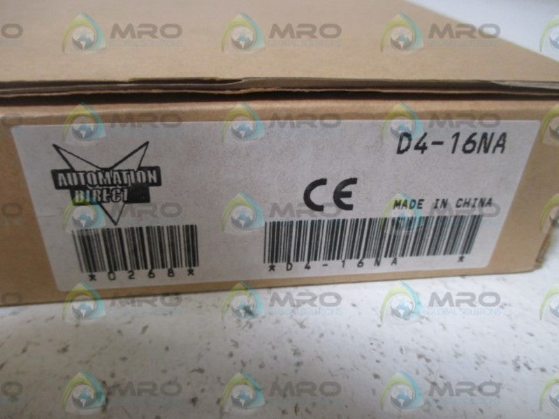 AUTOMATION DIRECT D4-16NA  NSFS