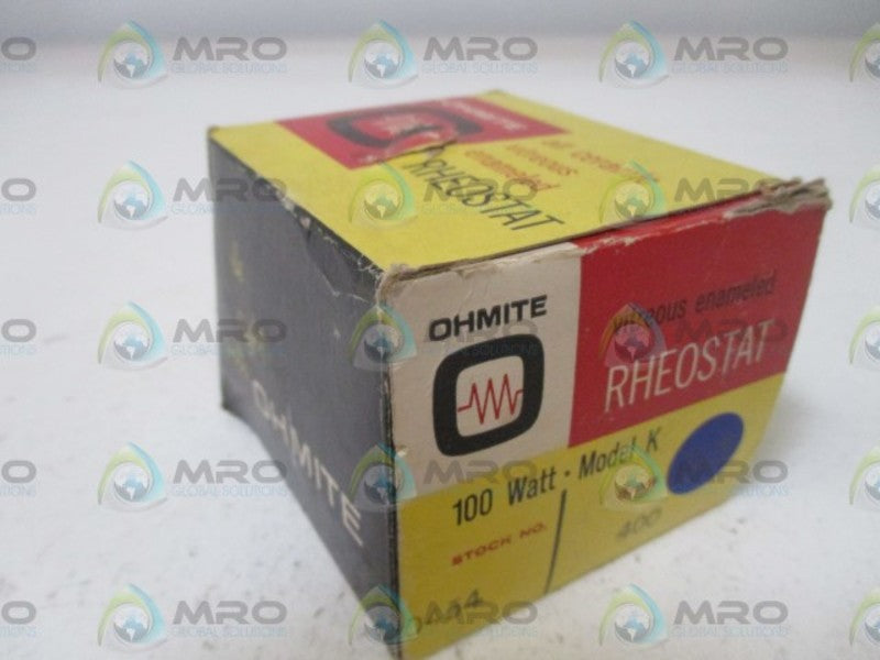 OHMITE 0454 400 OHMS NSMP