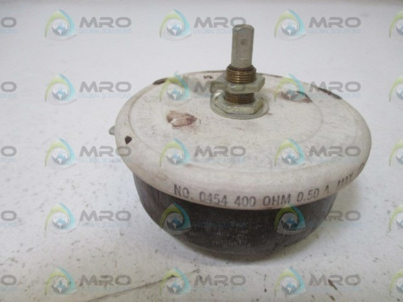 OHMITE 0454 400 OHMS NSMP