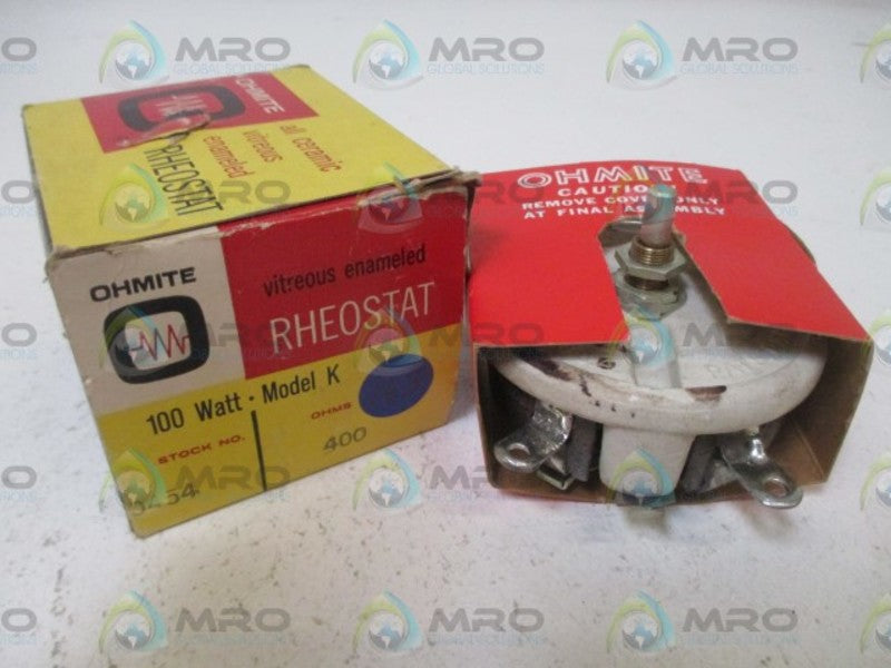 OHMITE 0454 400 OHMS NSMP