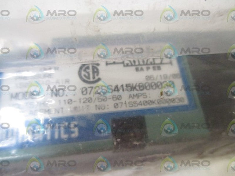 NUMATICS 072SS415K000030 NSMP