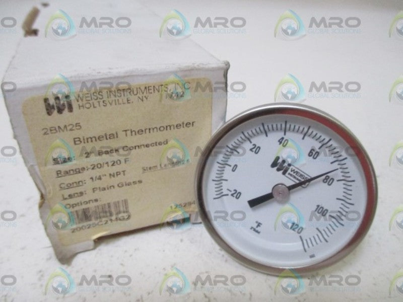 WEISS INSTRUMENTS 2BM25 NSMP